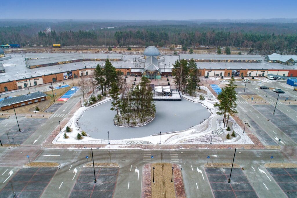 Designer Outlet Sosnowiec parking