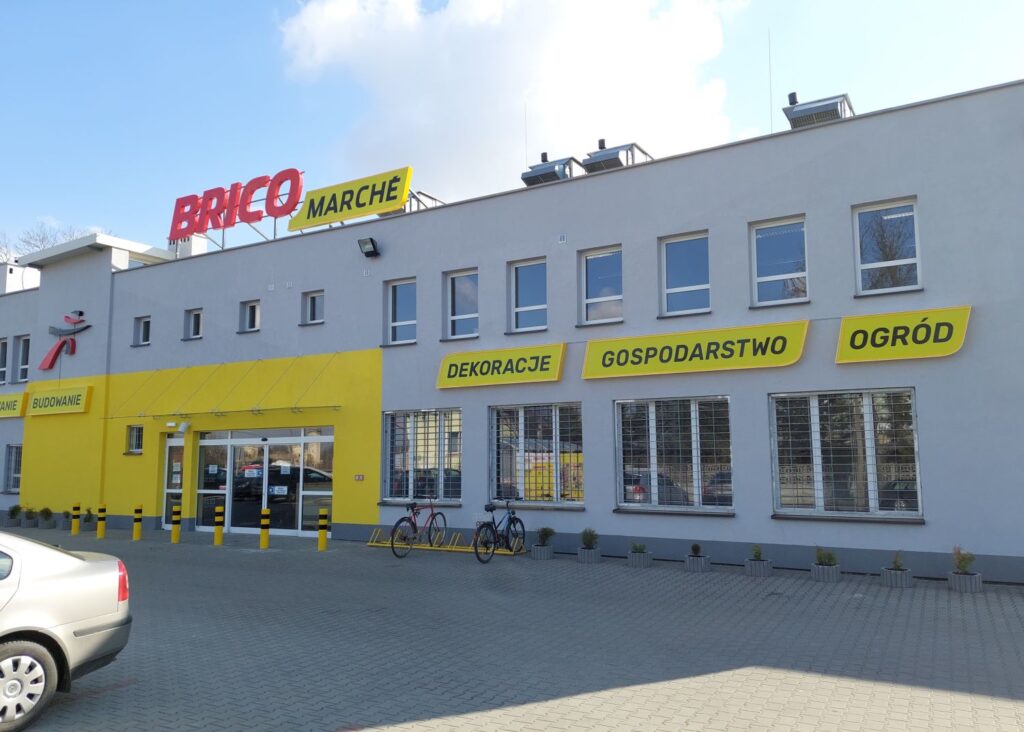 Bricomarché otworzył sklep w Głubczycach - widok sklepu z zewnątrz
