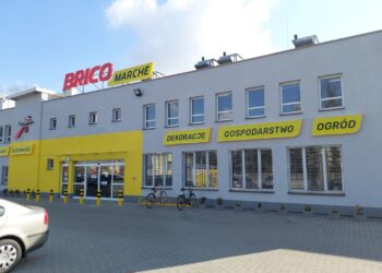 Bricomarché otworzył sklep w Głubczycach - widok sklepu z zewnątrz