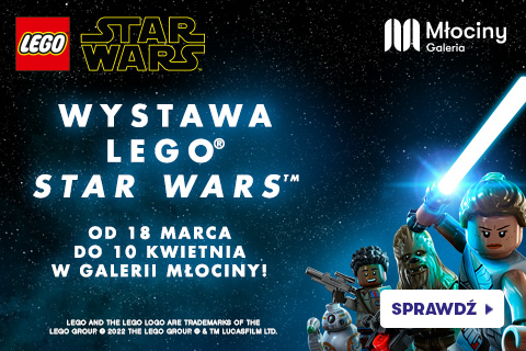 plakat wystawy Lego Star Wars