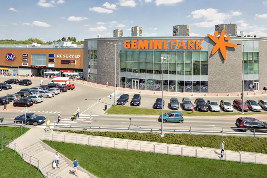 Gemini Park Tarnów z drona