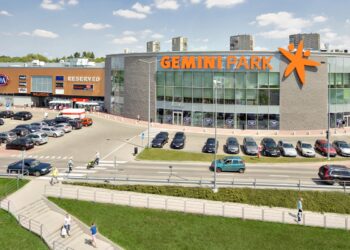 Gemini Park Tarnów z drona