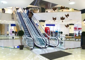 Ruch w galerii handlowej